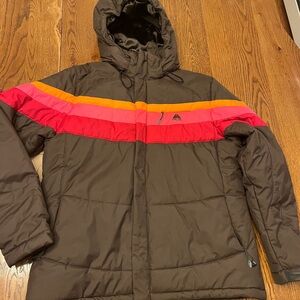 VTG Nike ACG Storm Women’s Ski Snowboard Puffer Jacket Retro Brown Pink